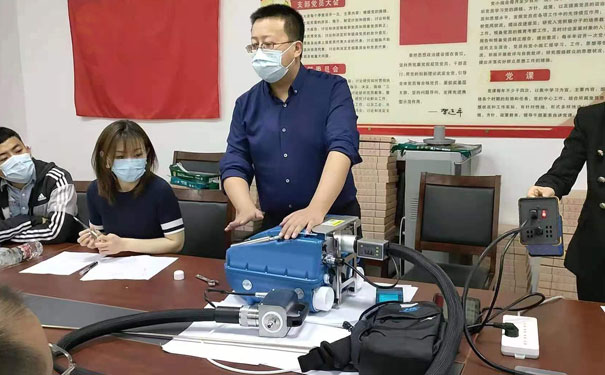 秦皇岛生态环境局-PF-300非甲烷总烃分析仪操作培训